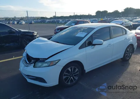2015 Honda Civic Ex from USA, damaged, VIN 19XFB2F88FE105351